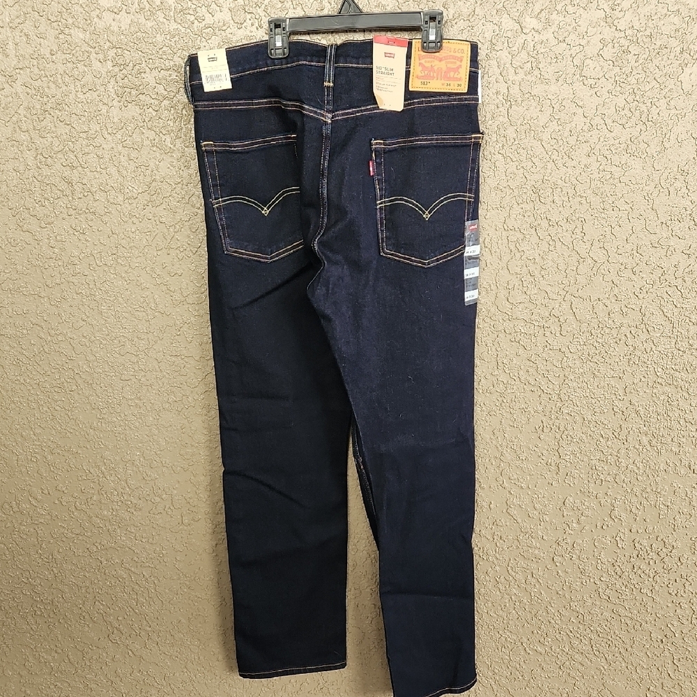 NWT Levi's 513 Slim Straight Men's Jeans - Picture 6 of 6